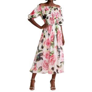 Linda Charm Womens  Midi Dress